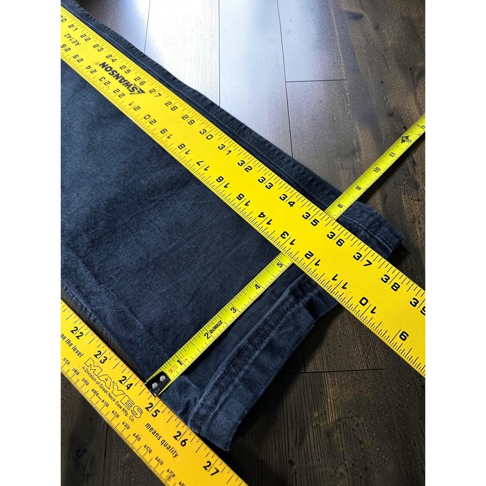 Duluth Trading Co Flex Fire Hose Relaxed Fit Work Pants Black Mens 36x30 - Picture 7 of 7